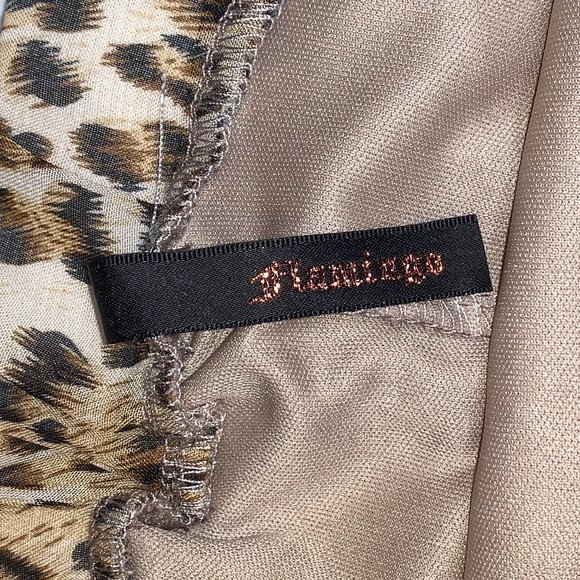 Flamingo High Low Leopard Print Skirt 📢 5 for $20 - Picture 4 of 5
